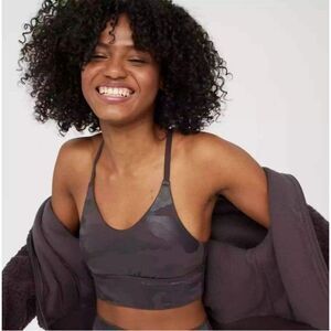 Offline By Aerie Real Me Strappy Back Sports Bra Size Medium Support Stretch